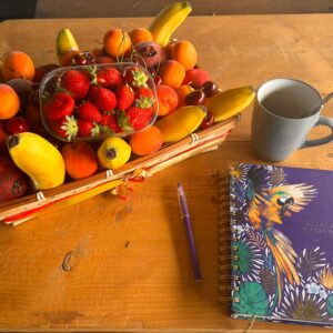 Corbeille de fruits "Merci Maîtresse "